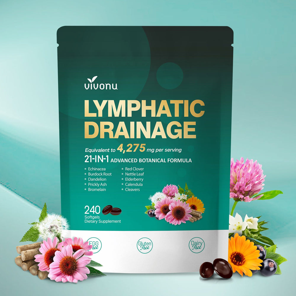 VivoNu Nutrition Lymphatic Drainage Supplement